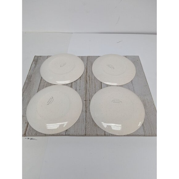 Vintage Set of 4 Vernonware Metlox Heavenly Days 6 1/4” Bread Plates MCM - Picture 5 of 6